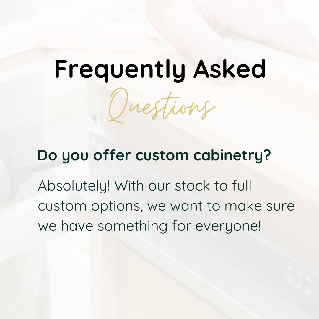 We offer custom cabinetry for every space. From stock options to fully custom designs, you get exactly what fits your needs. Reach out today! https://www.simplycabinetry.com/contact-us