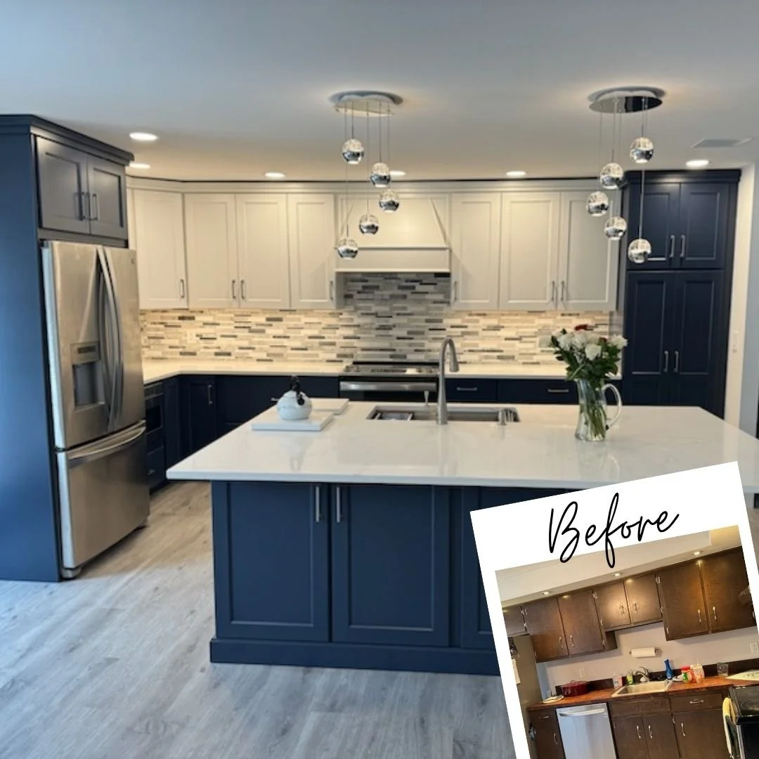 Check out this kitchen makeover in Southampton, PA. Swipe to see the full image.

Ready for a fresh new look in your home? Contact us today to get started! https://www.simplycabinetry.com/contact-us