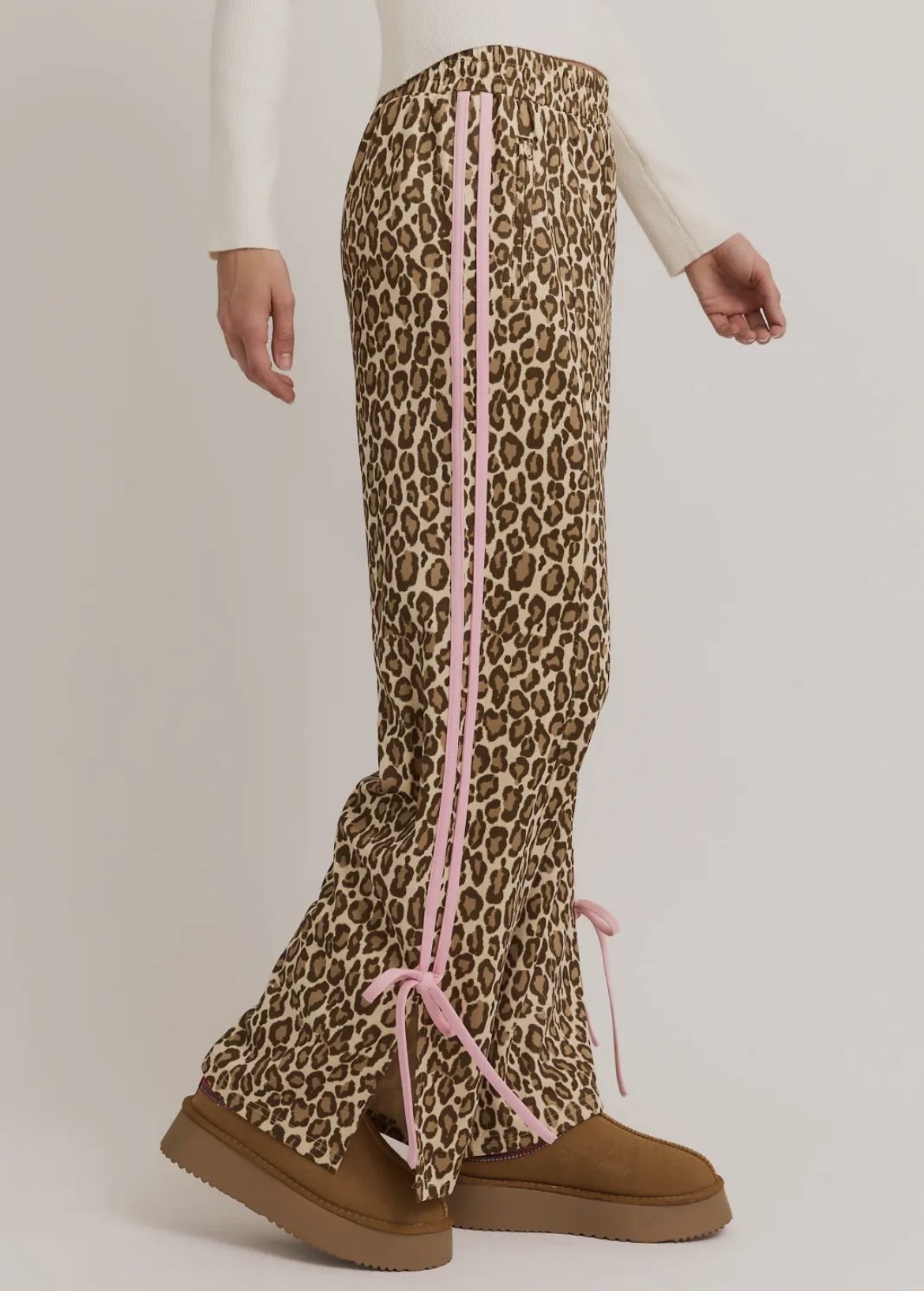 Cheetah Bow Track Pant