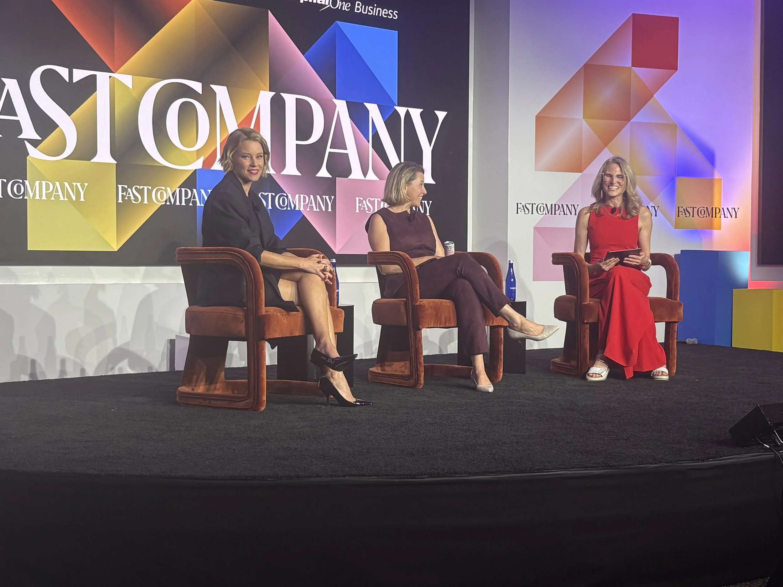 Archer Roose speakers on stage at the Fast Company Innovation Summit.