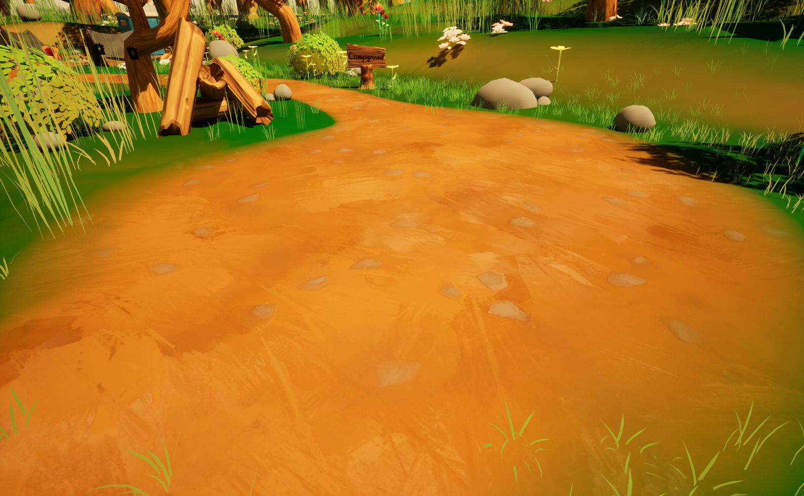 Path Texture Close-up