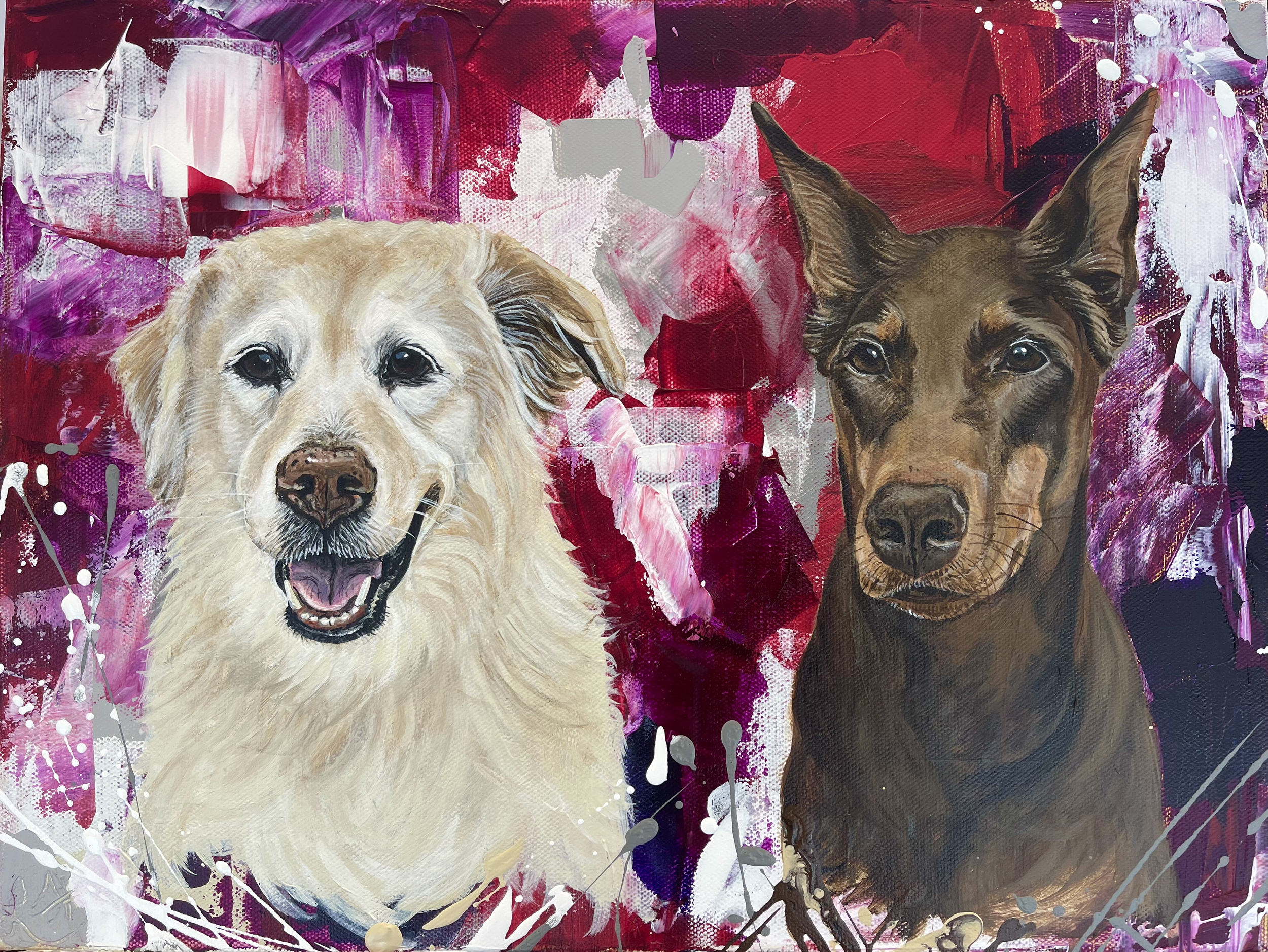 Layra & Shelby - 12x16