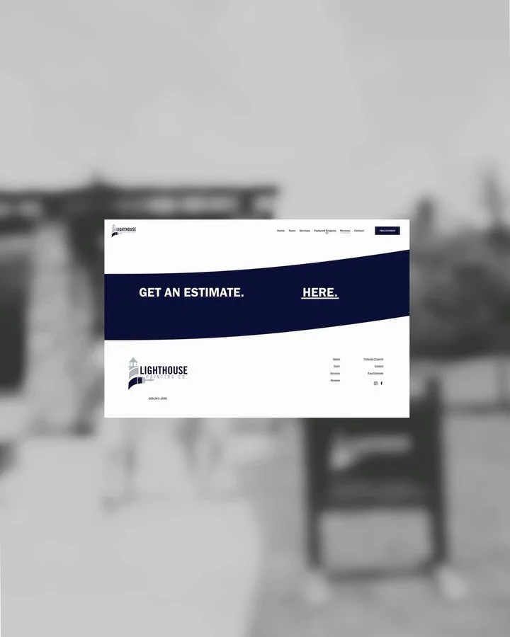 Want a painting refresh, call @lighthousepaintingbhm !!!
-
&hellip;need a website refresh call
@katelynmccoycreative !!!
-
Excited to introduce you to the newly redesigned website for Lighthouse Painting! Designed to be a clean and streamlined experi