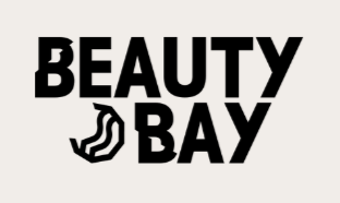 Beauty Bay logo in black on a white background