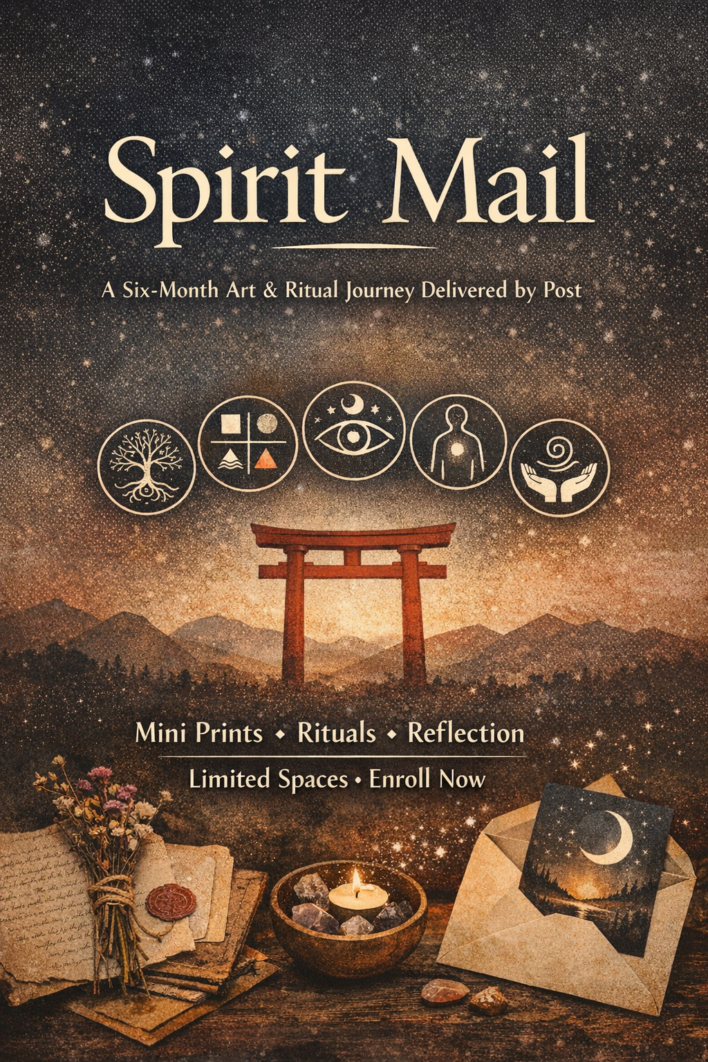 Spirit Mail — A Six-Month Art & Ritual Subscription