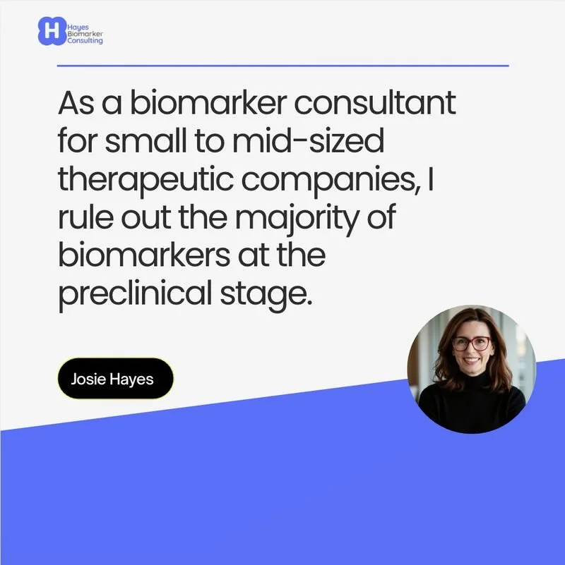 Most Phase 1 biomarker plans cost north of $1M.