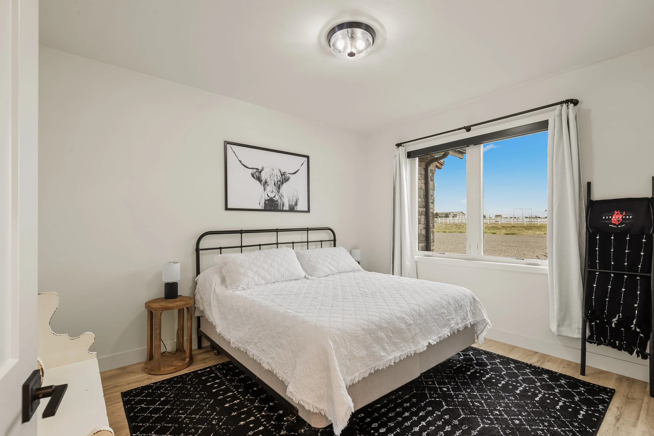 Main-level primary bedroom suite