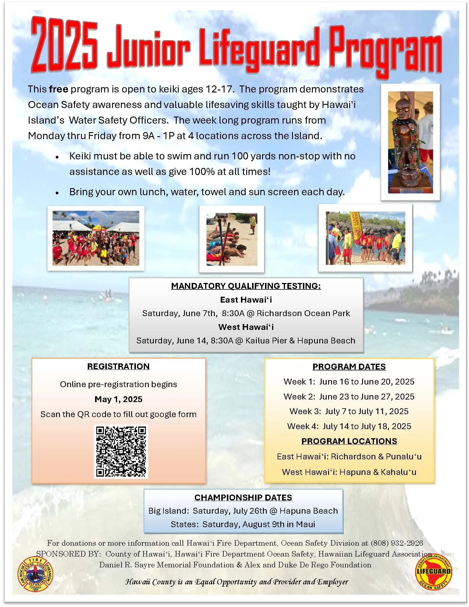 General 2 — Hawaiian Lifeguard Association