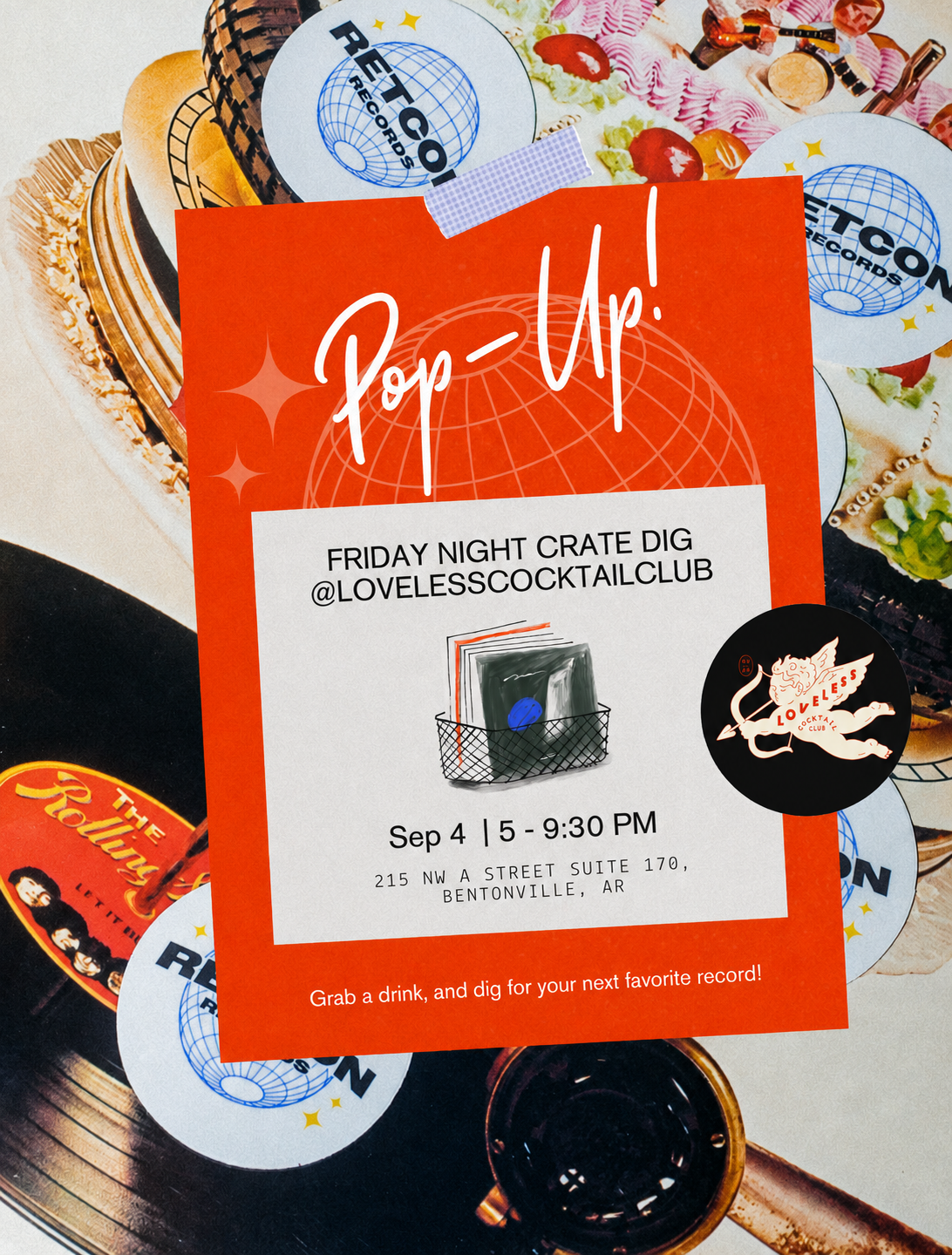 RETCON RECORDS POP-UP