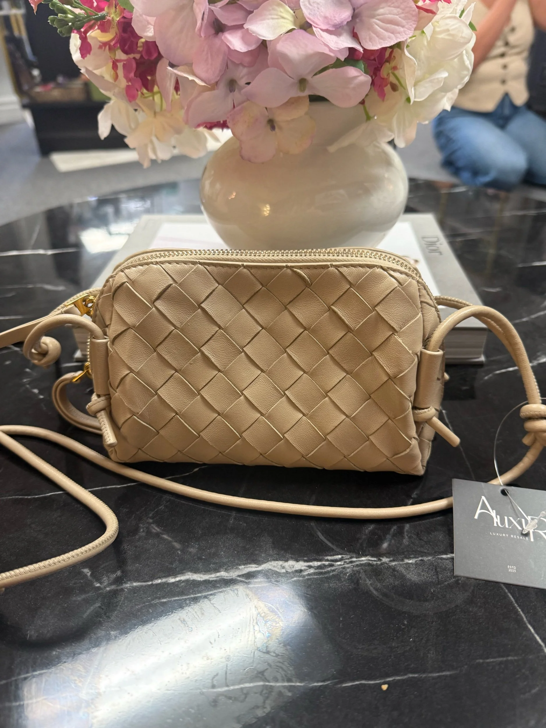 Bottega Veneta Intrecciato Nappa Leather Pouch