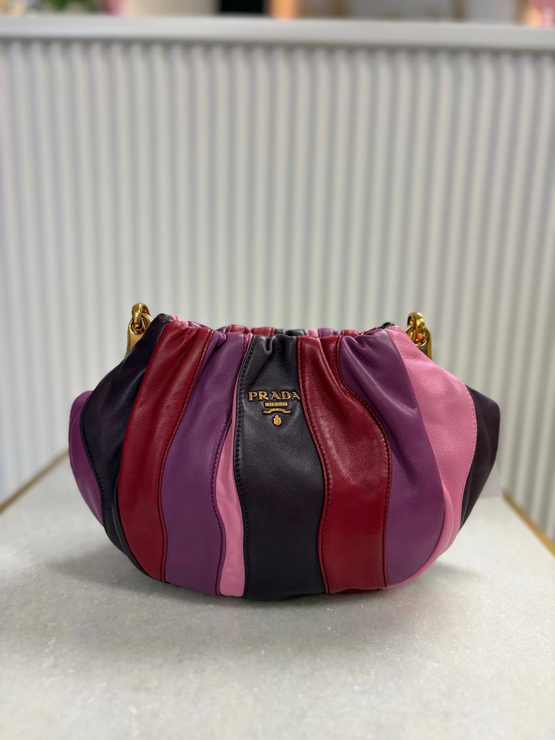 Prada Multicolor Nappa Leather