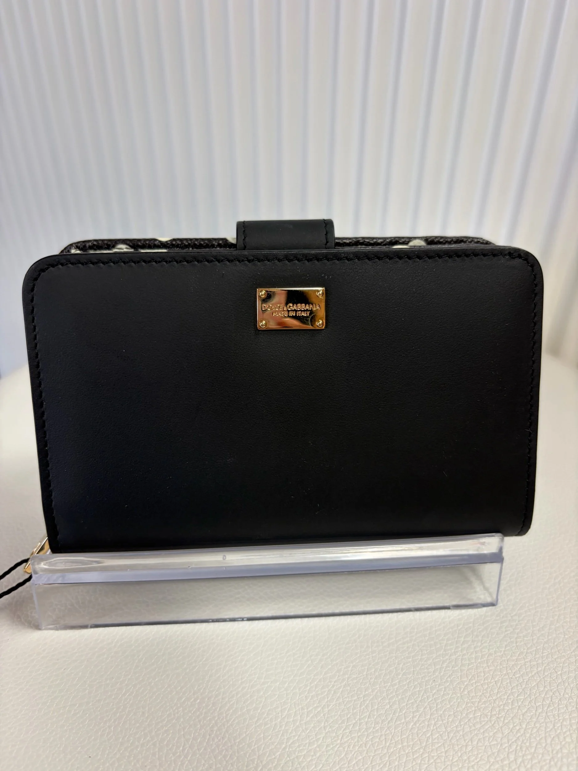 Dolce & Gabbana Black Leather
