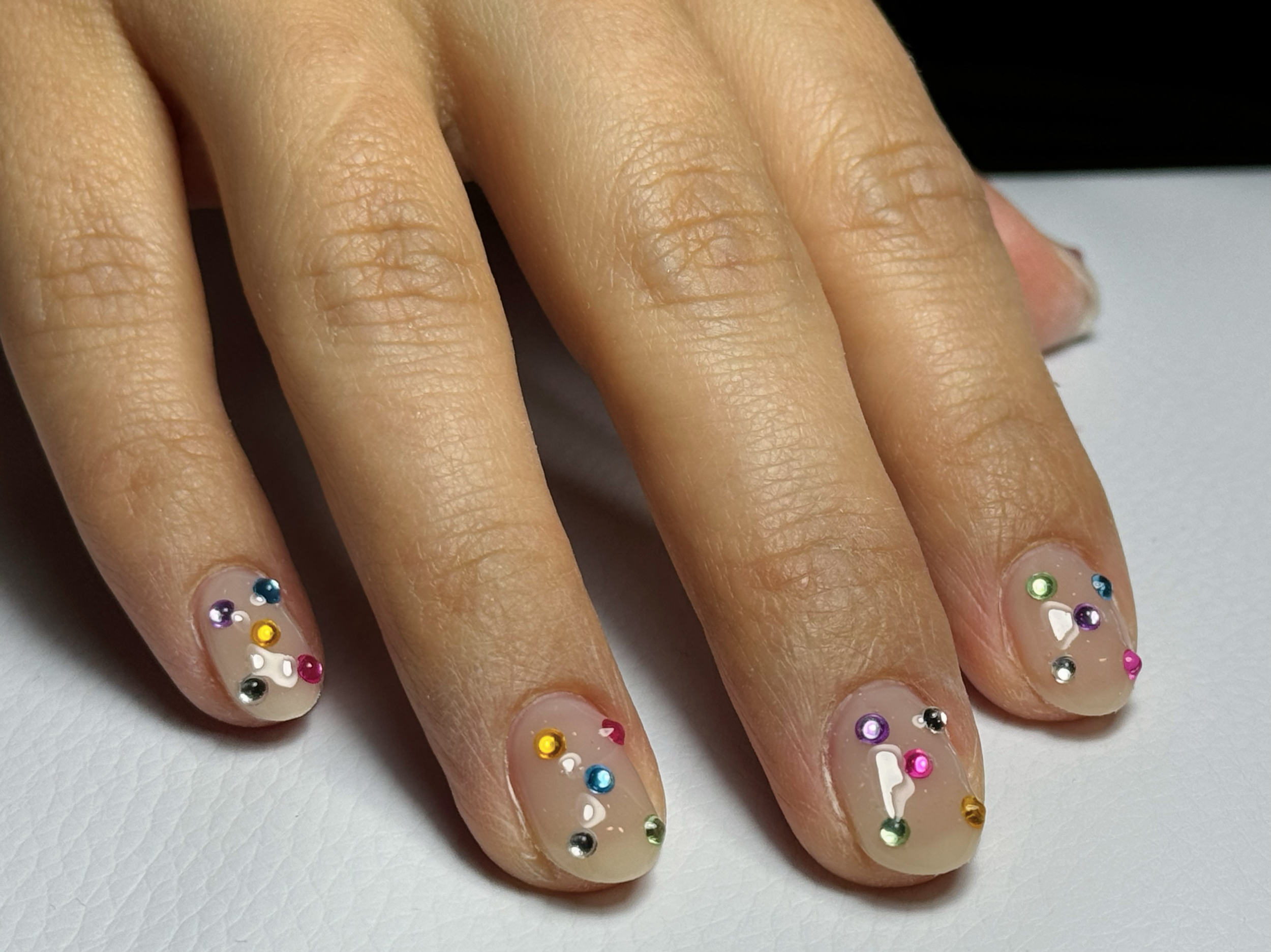 gemstones all 10 fingers