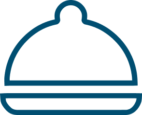 Outline of a winter hat or beanie with a pom-pom on top.