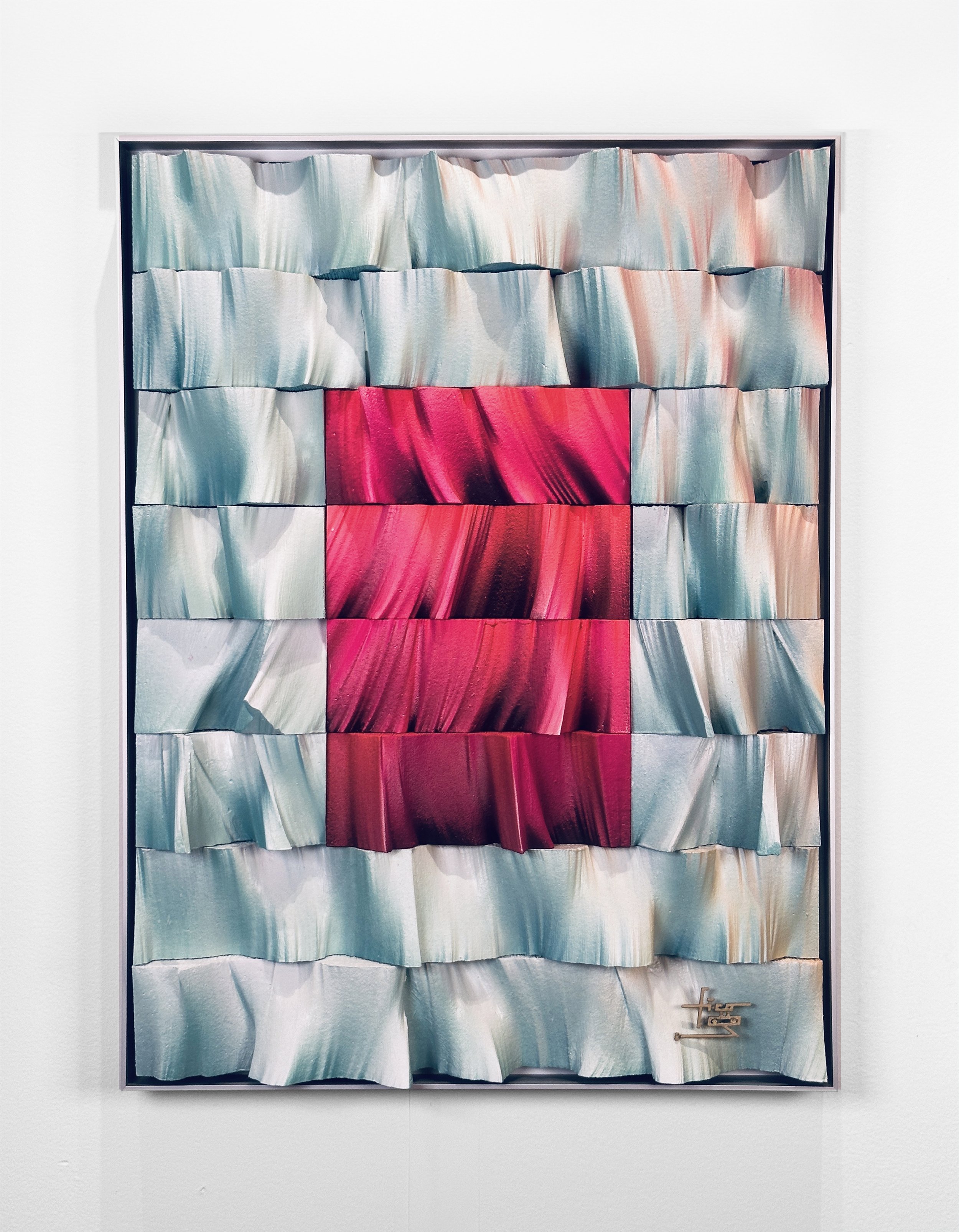 GLACIER Morning Sun / Polyurethane / 24 x 18 x 4"in
