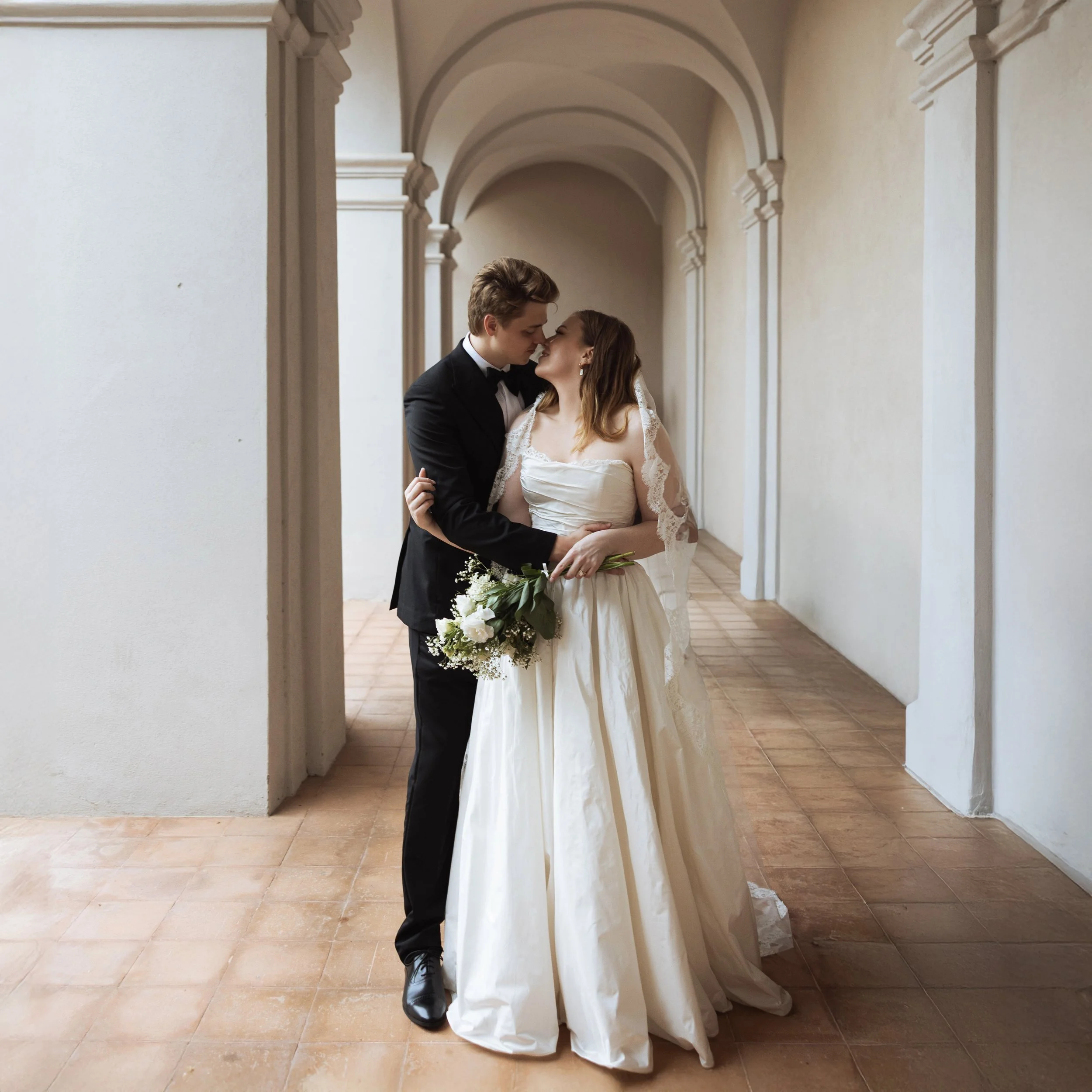 A Secret Elopement in Tropea: Sam & Genevieve’s Romantic Wedding at Villa Paola