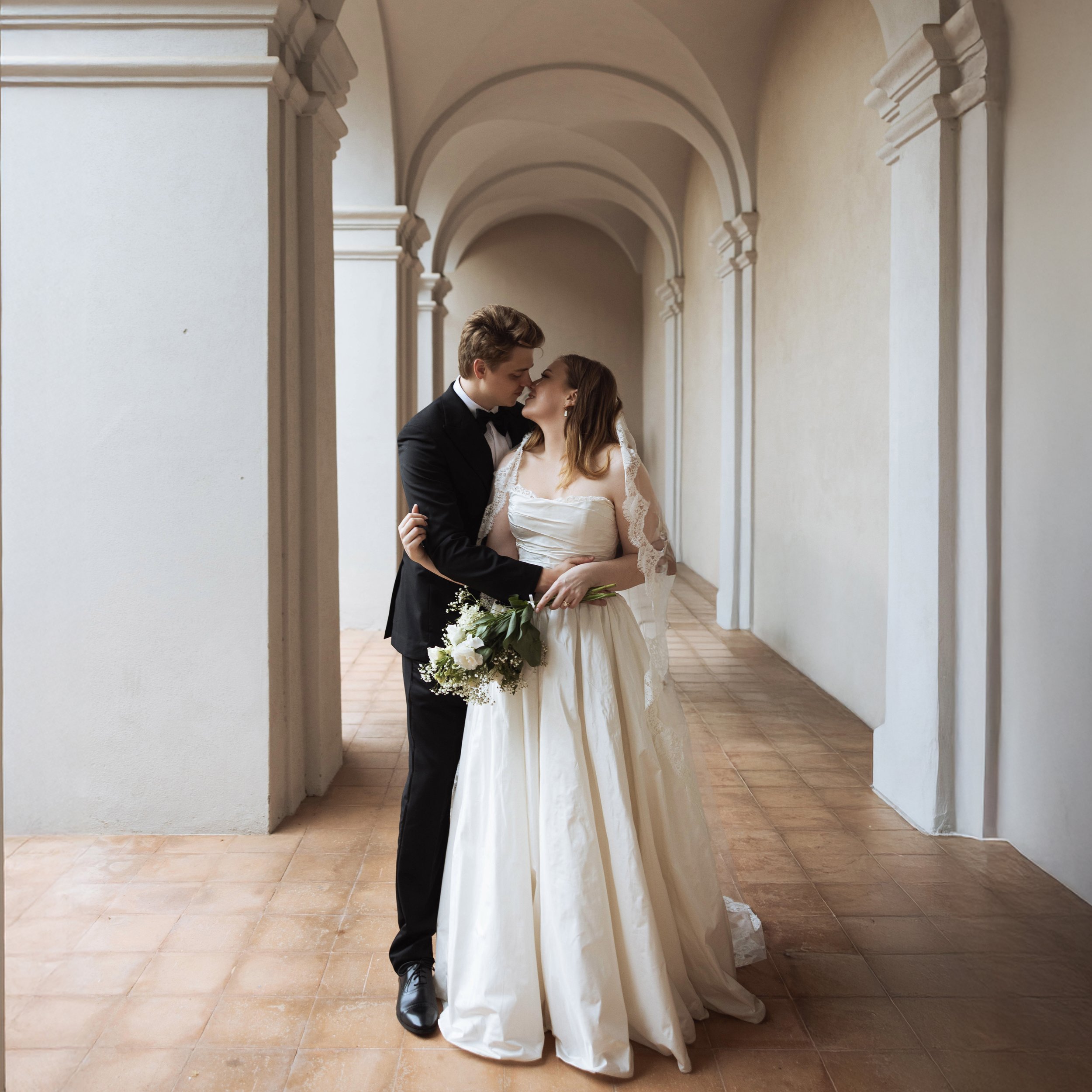 A Secret Elopement in Tropea: Sam & Genevieve’s Romantic Wedding at Villa Paola