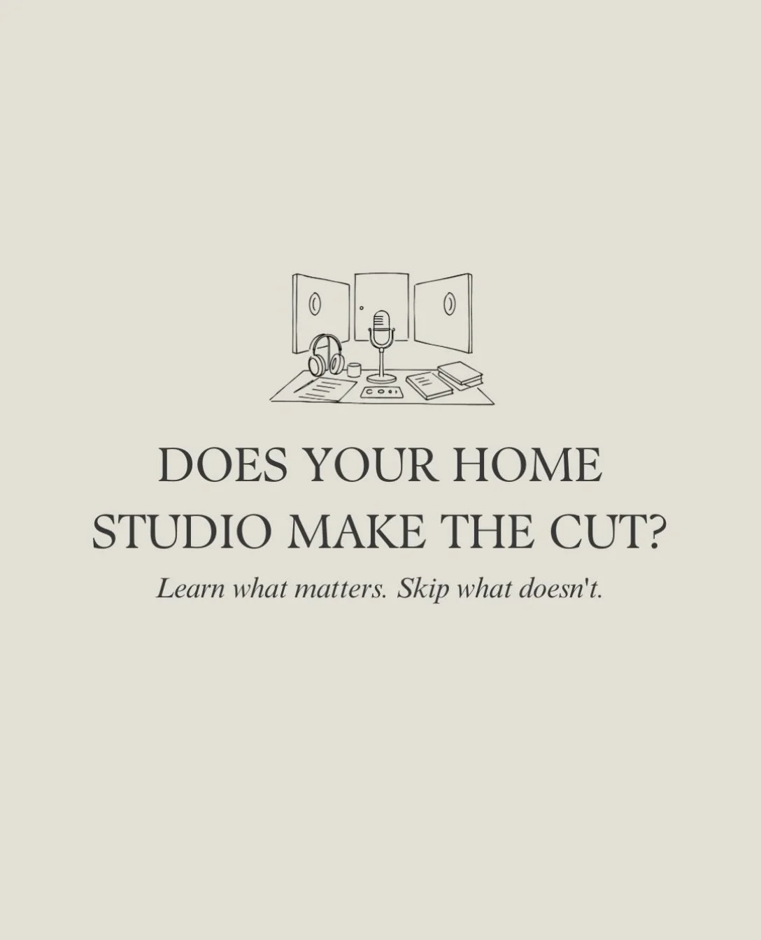 Join JMM&rsquo;s Chief Engineer, Brock, for a live online class on building a professional-quality home recording studio for audiobook narration.

From room acoustics and microphone selection to recording techniques and publisher requirements, Brock 