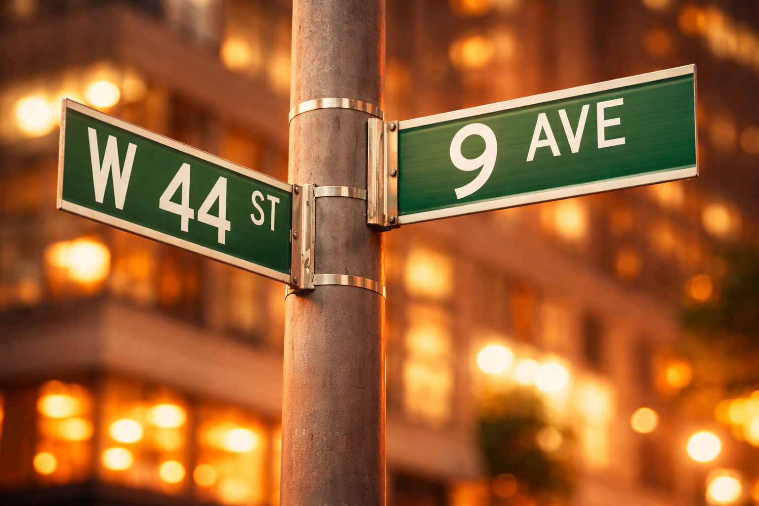 recording studio 44th street and 9th avenue