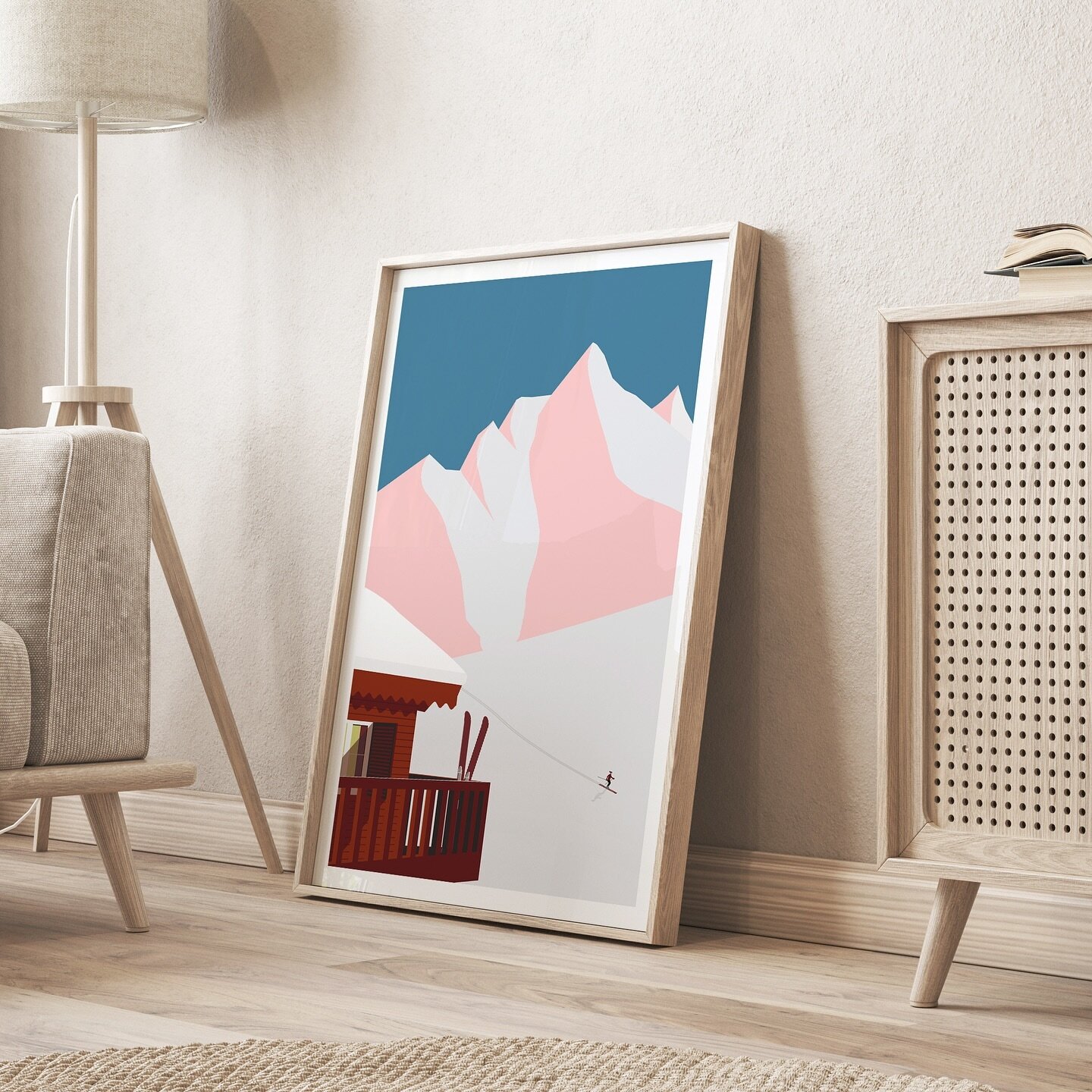 This one is for the Ski lovers. Throwback Tuesday to one of our all time favourite prints and it is perfect for this time of year. The cold always seems to appear out of nowhere and we even had a touch of snow yesterday!
#homeinterioruk #galleryofart