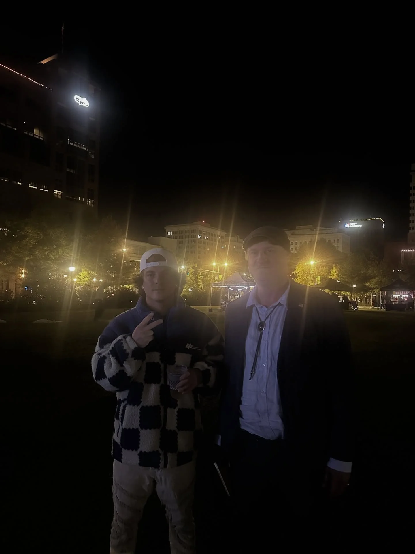 It was a pleasure meeting this nice young performing artist @officialdupreezy at the Chattanooga bands festival. He appreciated the @CIAsociety MAGA brands making fun of brands. This was a nice break from computer coding March Inspections https://ai.