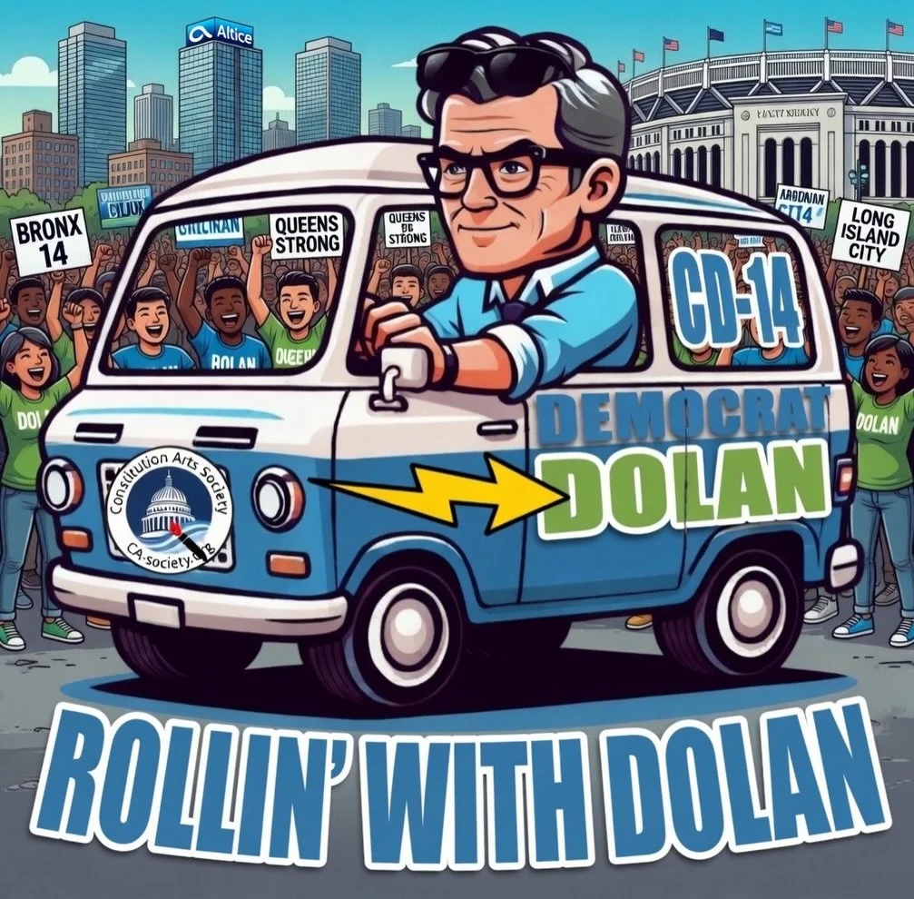 Thankful to contribute to the https://www.martydolan.org/ campaign and to personally know the policies of Marty Dolan for Congressional seat DS14 NYC as one of the most important congressional races in US history. Marty is brilliant and has the full 