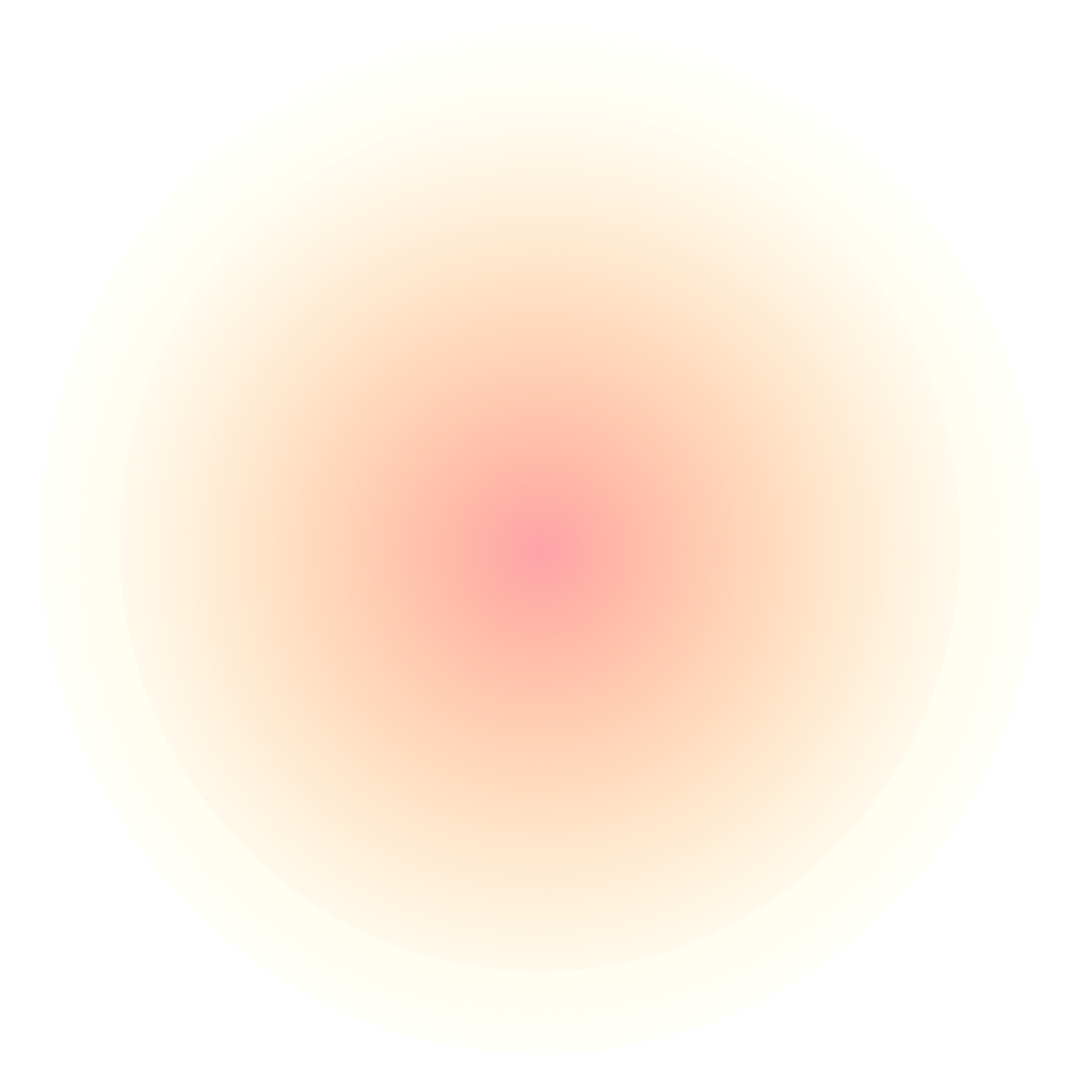 Abstract glowing yellow and pink circular light effect.