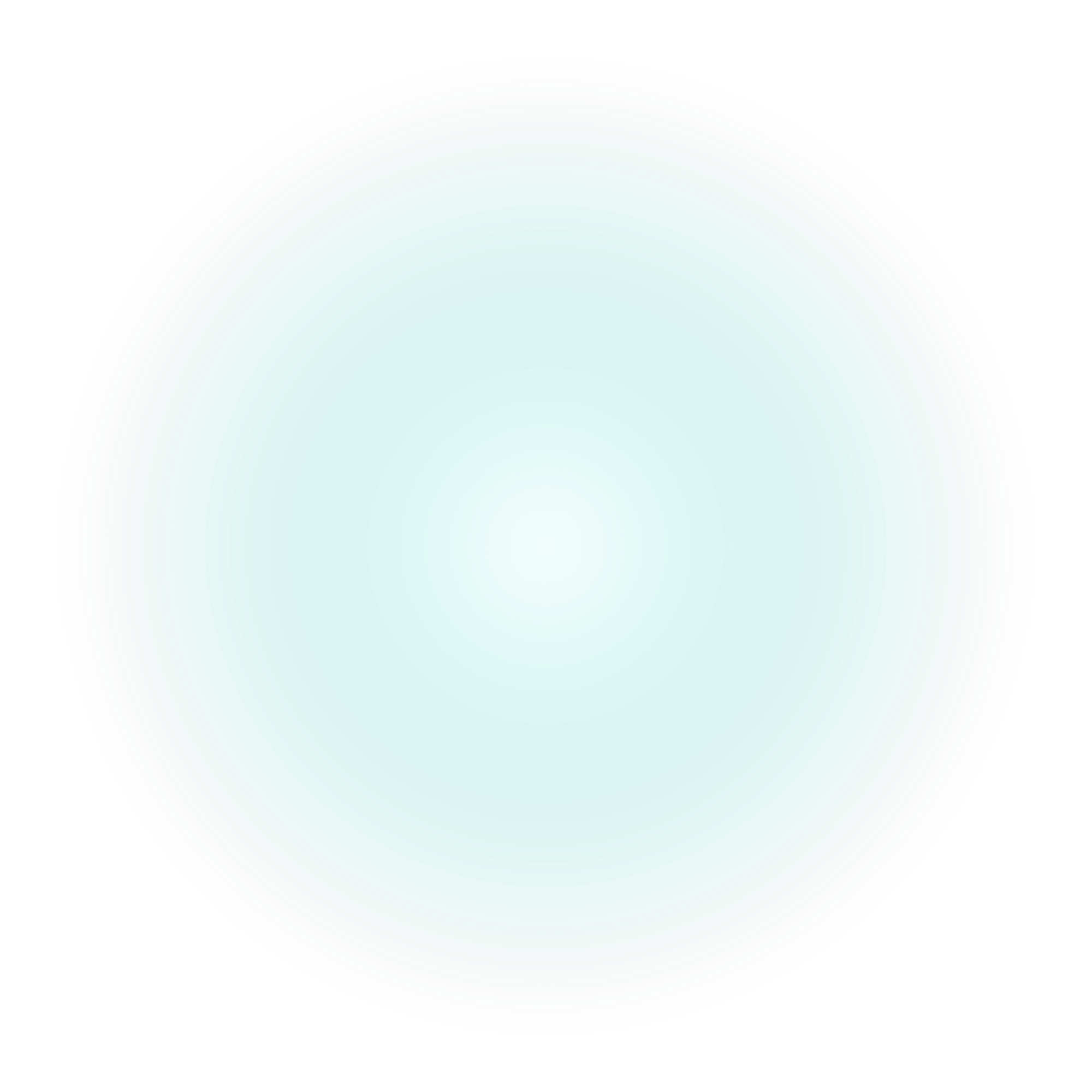 Gradient circular pattern radiating from white center to teal and dark edges.
