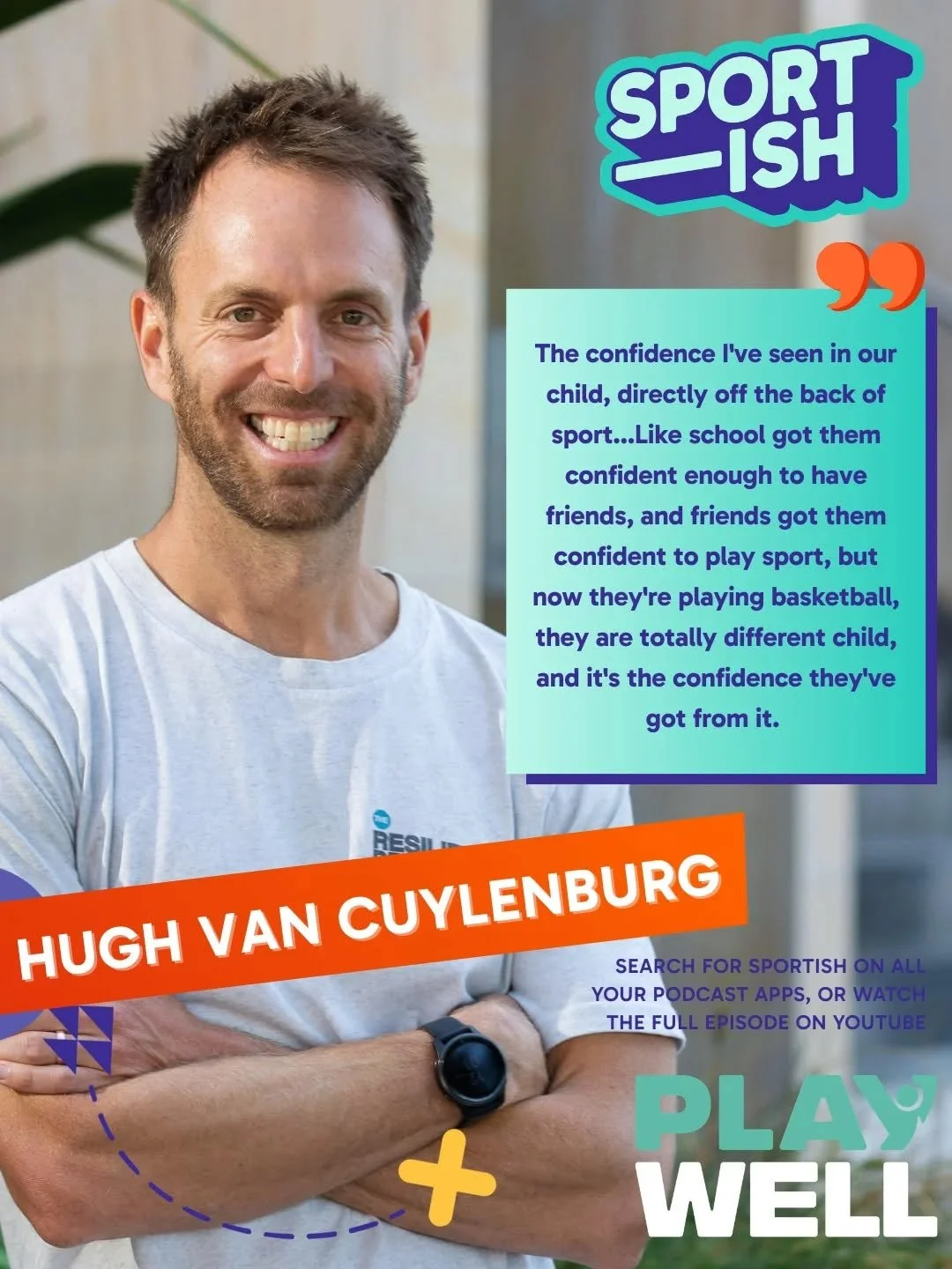 There's a little bit of magic that happens for neurodivergent kids when they are put in the right sports settings. We've seen it in our own families, the kids we've coached and experienced it for ourselves. And it's something Hugh van Cuylenburg is e
