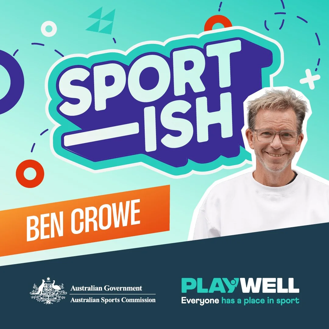 PLAY WELL: Ben Crowe wants you to play more in sport, and in life