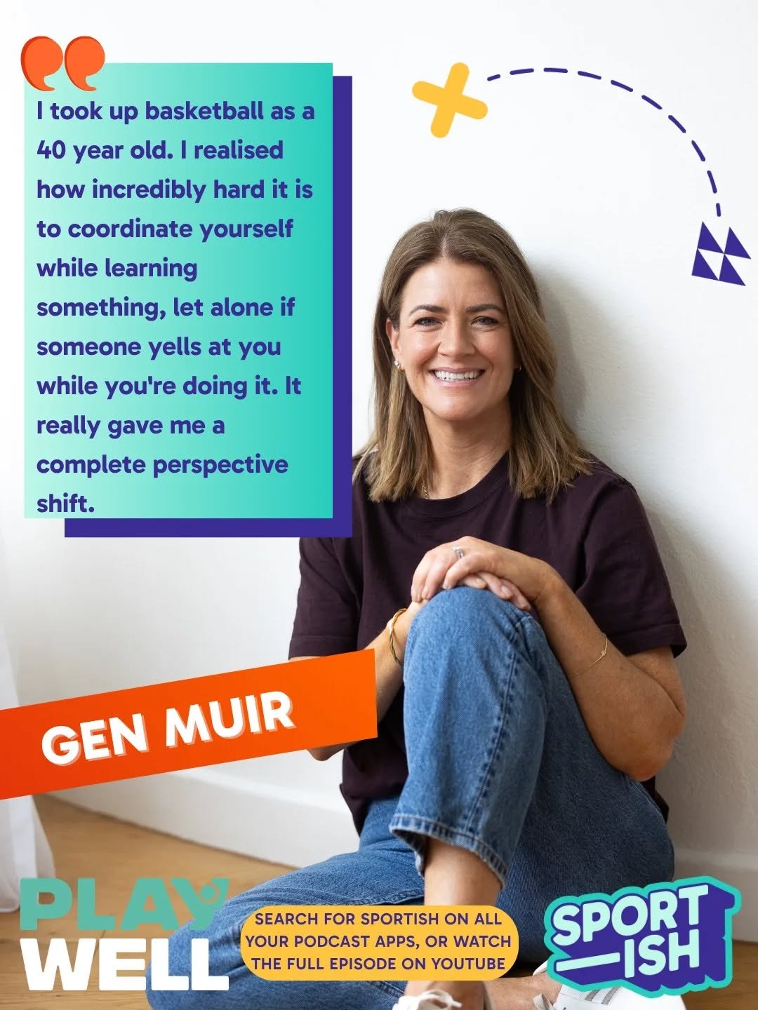 Parent Educator Gen Muir isn't just telling parents how we can do better at sport - she's living it first hand. The Mum of 4 took up basketball at 40 and learnt so much from the experience that it changed the way she thinks about kids and sport.

Spo