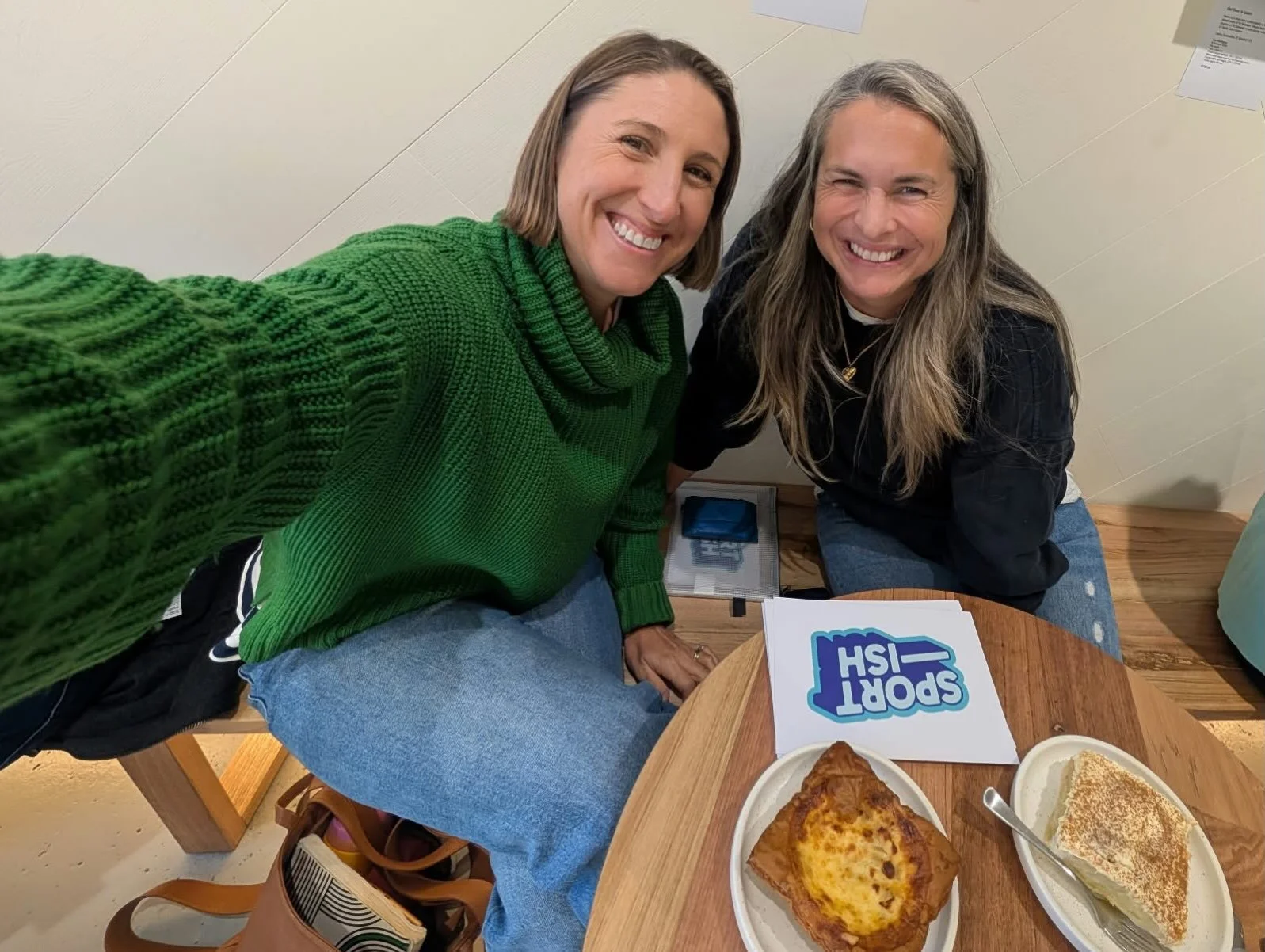 Fueling between recordings!! Super important obvi.

Any guesses on our guest dropping tomorrow?!

What we can tell you is that SHE has created the most incredible community, she doesn&rsquo;t consider herself sporty despite doing very endurance-y thi