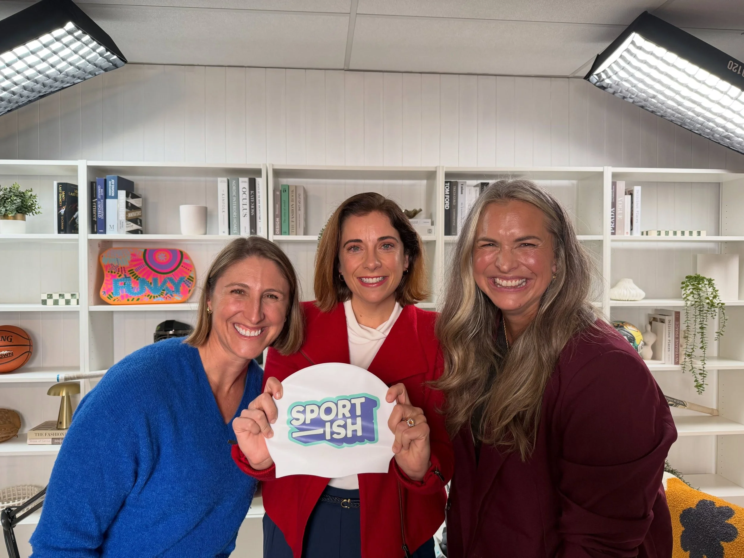 Even the Federal Minister for Sport @anikawellsmp is all for our Sportish Swim Club. We definitely didn&rsquo;t force her to have this photo with us 😜

Seriously though, it was so good to have a conversation with the minister in charge of sport in o