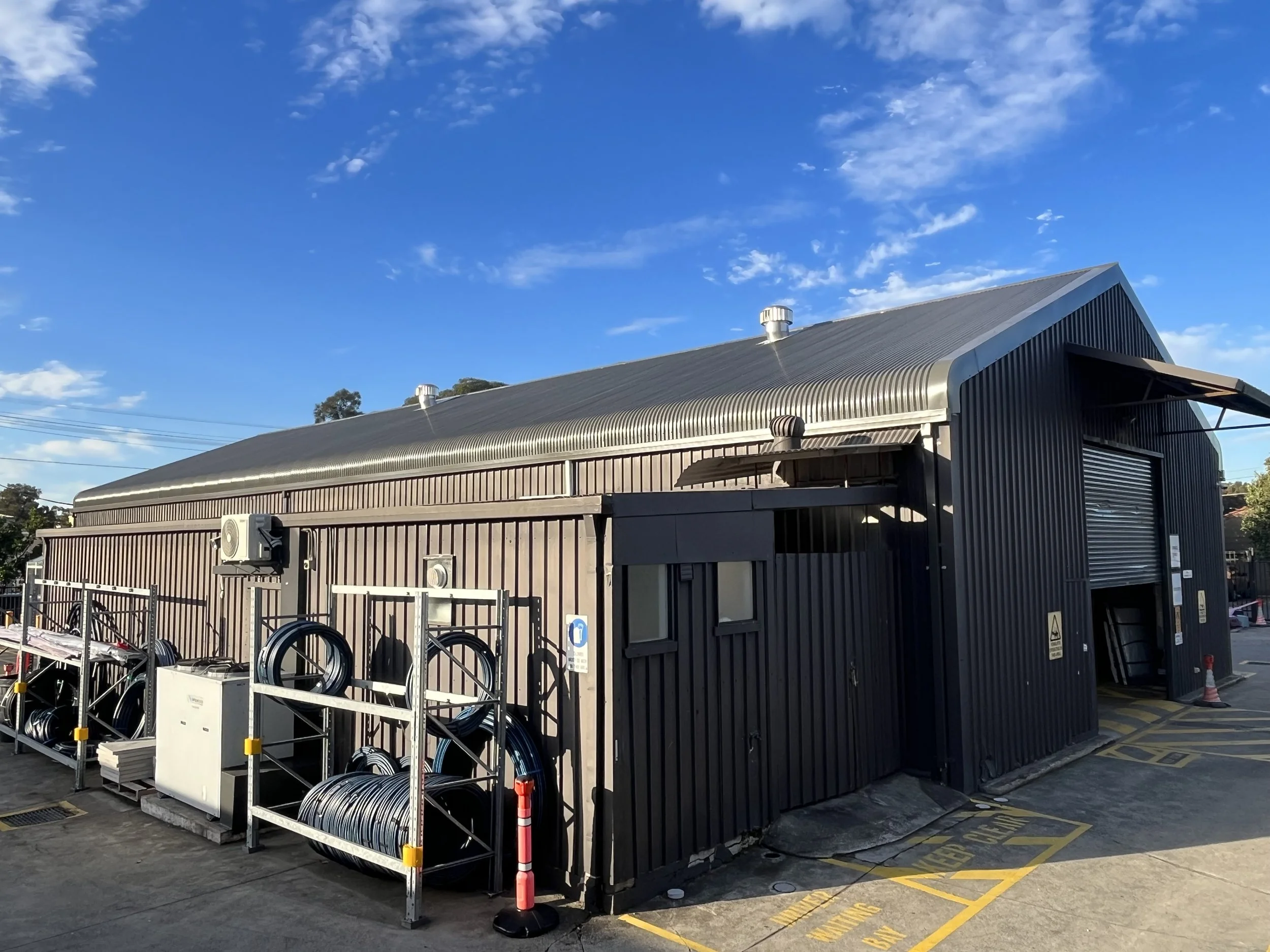 Reece Plumbing Warehouse Reroof