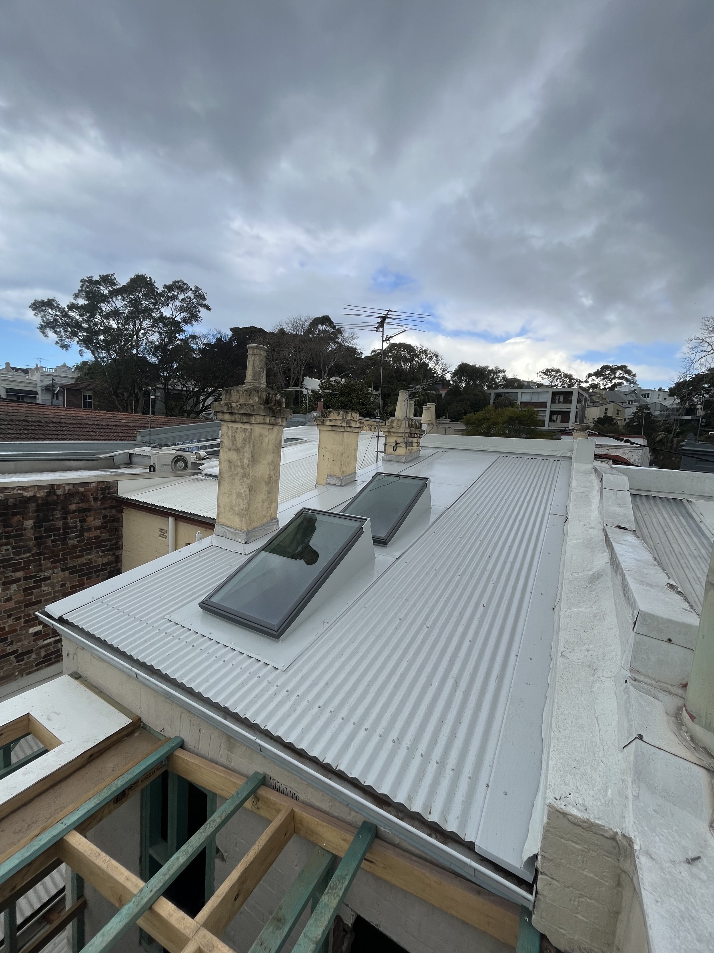 Oranssi project: slat roof