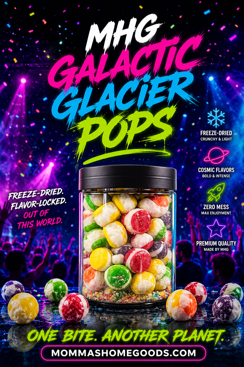 Galactic Glacier Pops