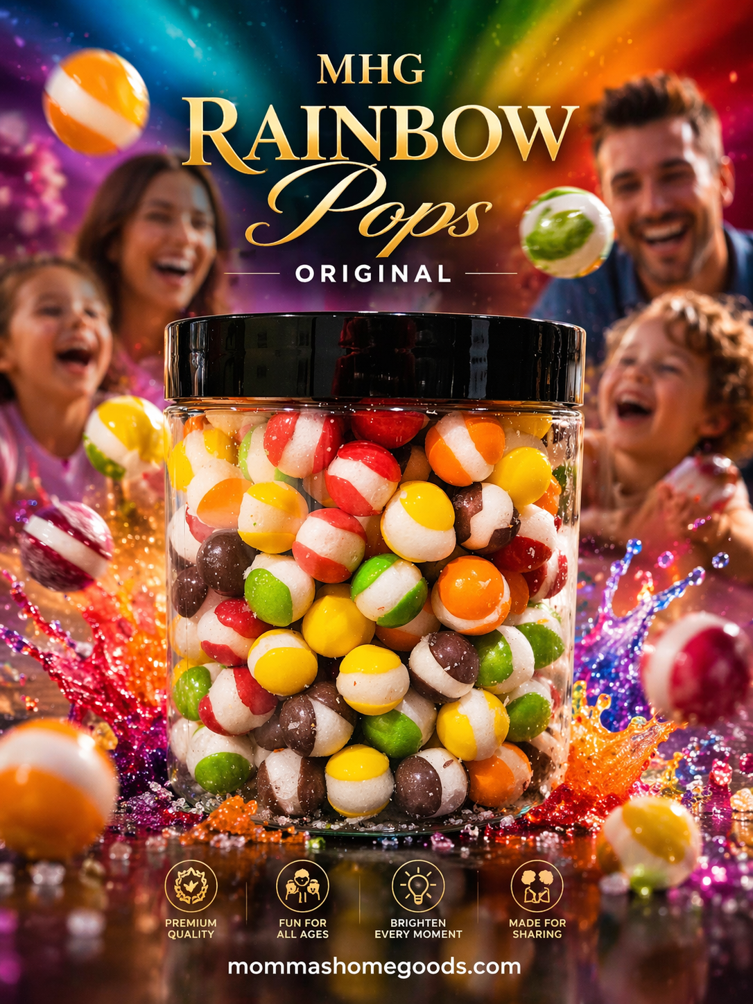 Rainbow Pops
