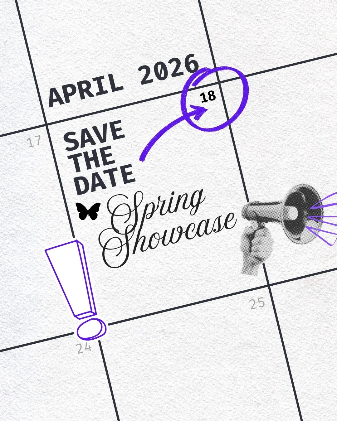 ✨ Mark your calendars! ✨
Monarch Aerial Arts returns to the stage on Saturday, April 18, 2026, at the Oscar Larson Performing Arts Center.

Watch artistry take flight as aerialists of all ages and skill levels soar through the air. Our showcases cele