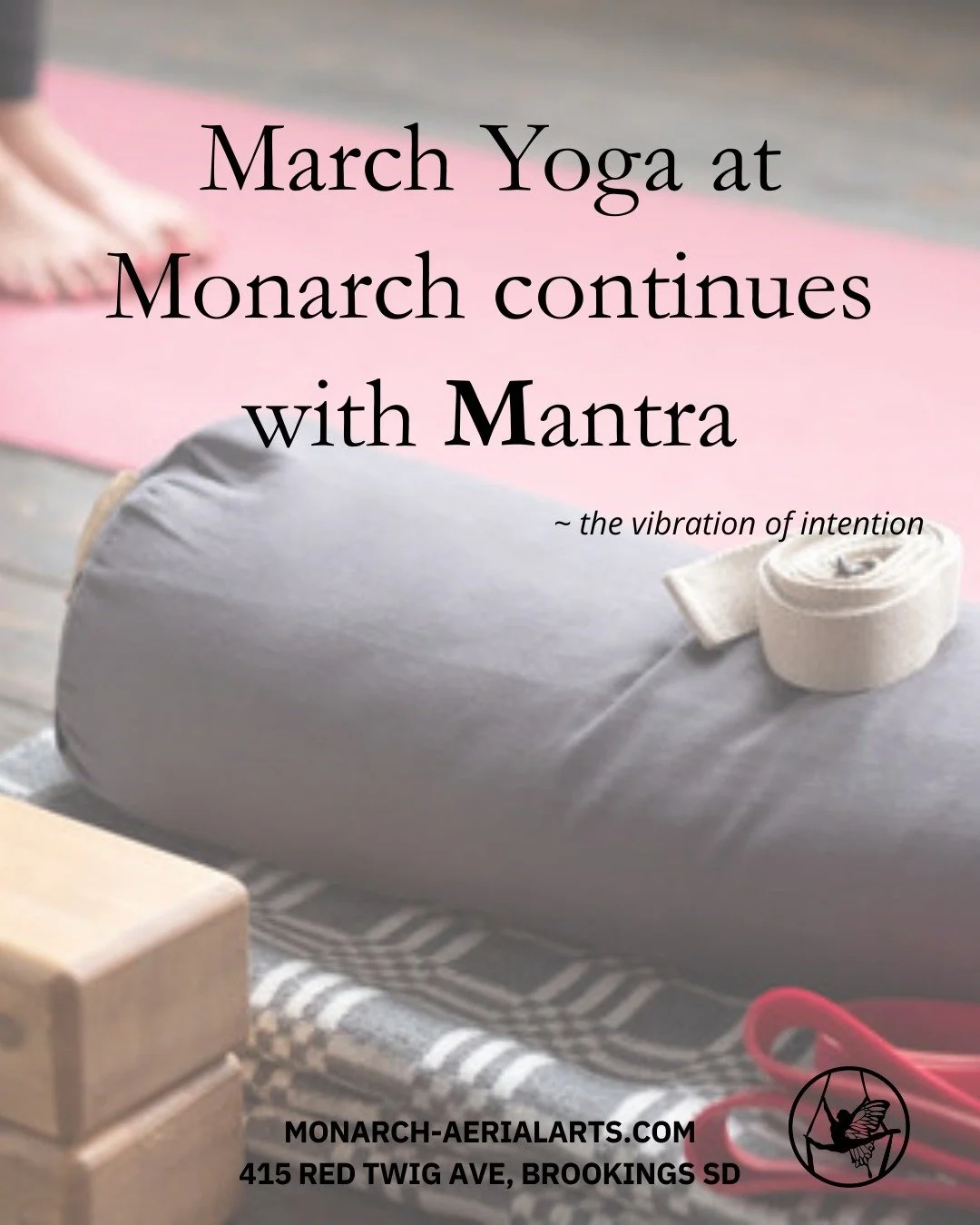 This week we explore how sound shapes awareness - whether whispered, spoken, chanted, or held silently in the heart.
Traditional yoga teaches that mantra steadies the mind and softens the inner world.
Come to Monarch Yoga and let your practice be you