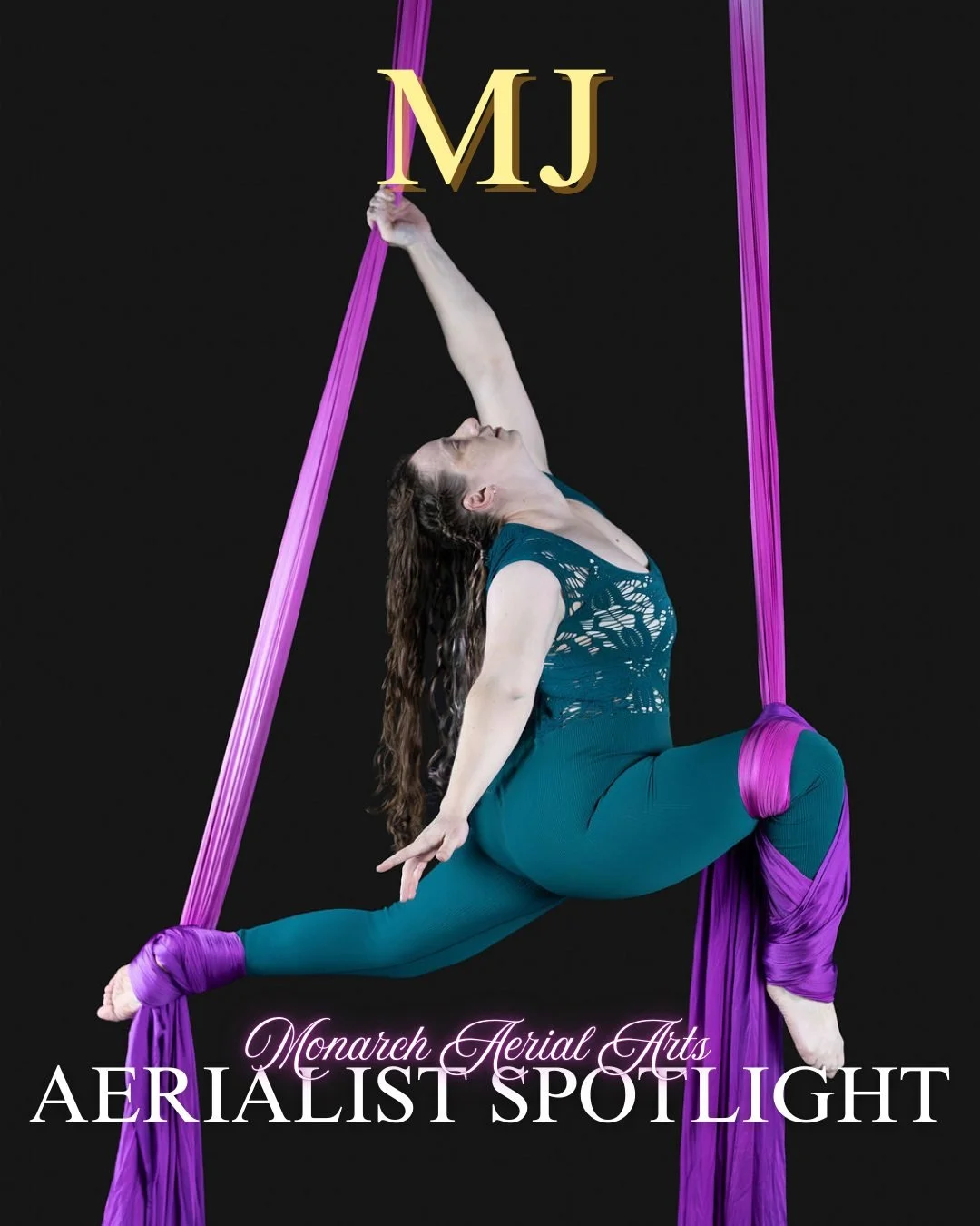 ✨ Monarch Aerial Arts &mdash; Aerialist Spotlight ✨
MJ Hardt

First off, we want to congratulate MJ &mdash; she has completed her teacher training course work with Paper Doll Militia, an incredible feat! 

Incredibly creative, consistent, passionate,