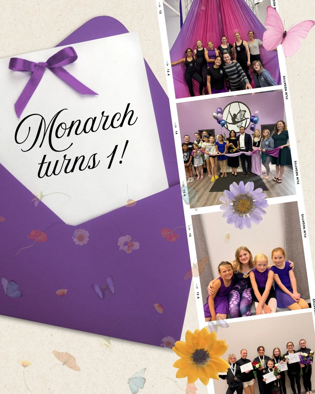 Celebrating 1 year of Monarch Aerial Arts 🤍
A year filled with competitions, showcases, outdoor performances, and so many new aerialists taking flight.

We&rsquo;re beyond grateful for this community and everything we&rsquo;ve built together&mdash;h