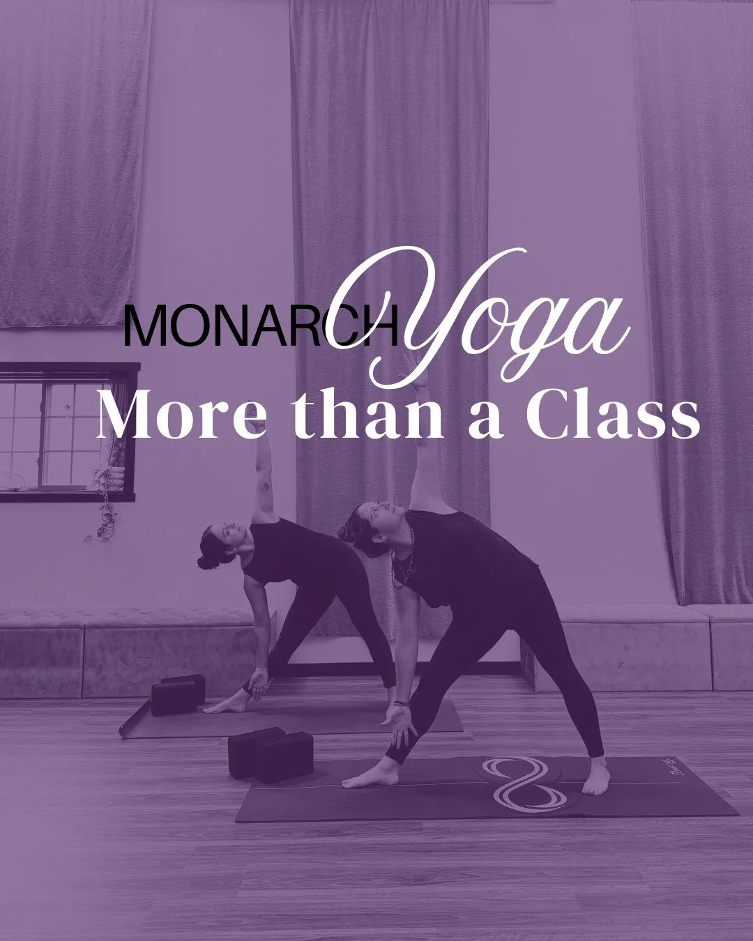 At Monarch, yoga is more than a class.

It's intentional movement. A chance to reconnect with yourself. A supportive community that encourages growth without comparison.

Whether you're stepping onto the mat for the first time or returning to a long-