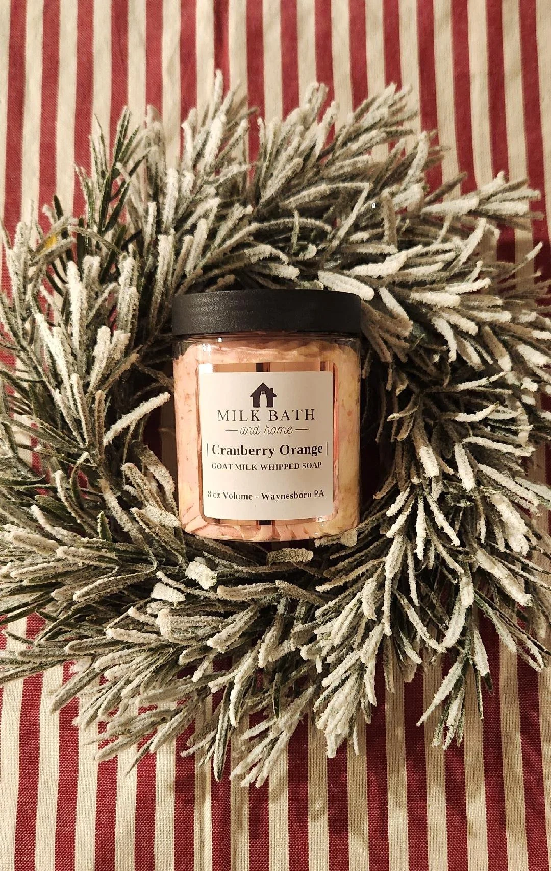 Cranberry Orange Whipped Soap