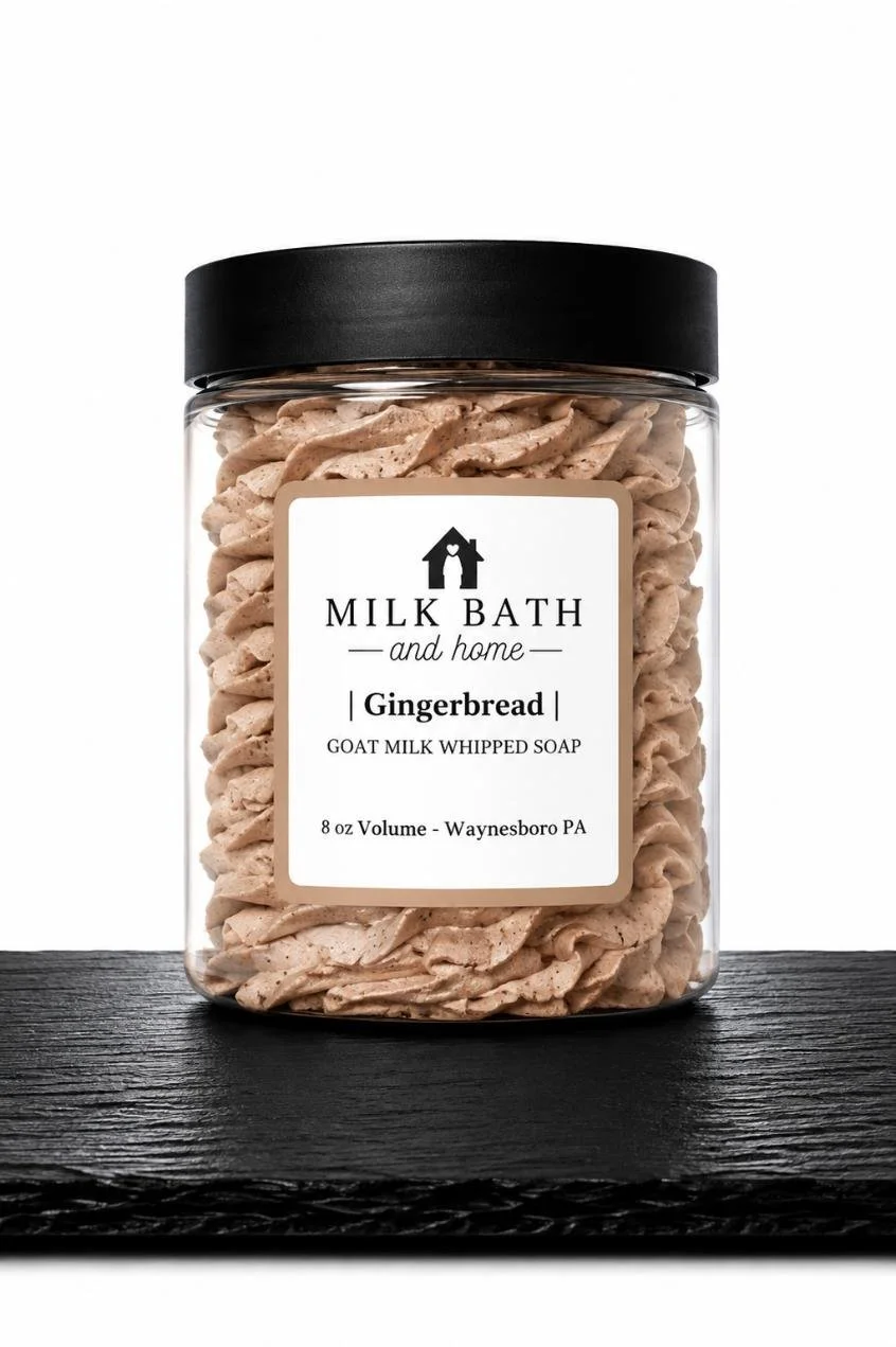 Gingerbread Whipped Soap