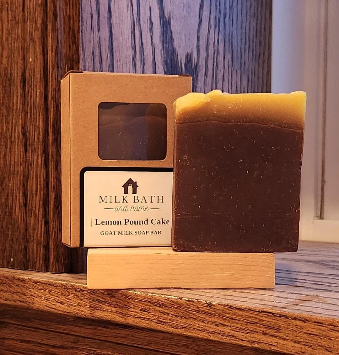 Lemon Pound Cake Goat Milk Soap