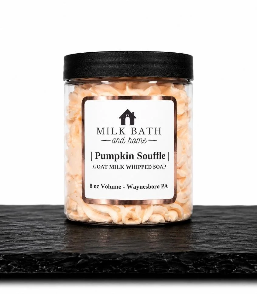 Pumpkin Souffle Whipped Soap