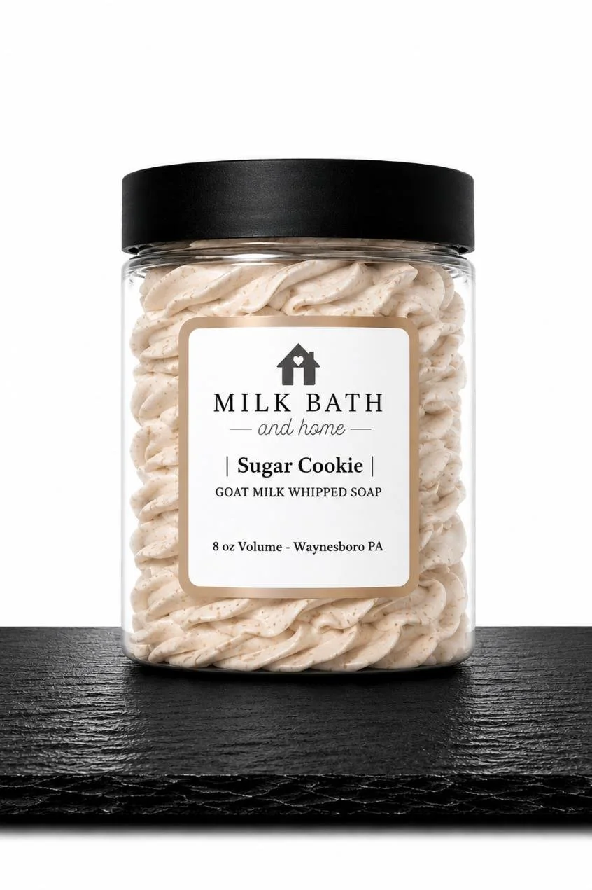 Sugar Cookie Whipped Soap