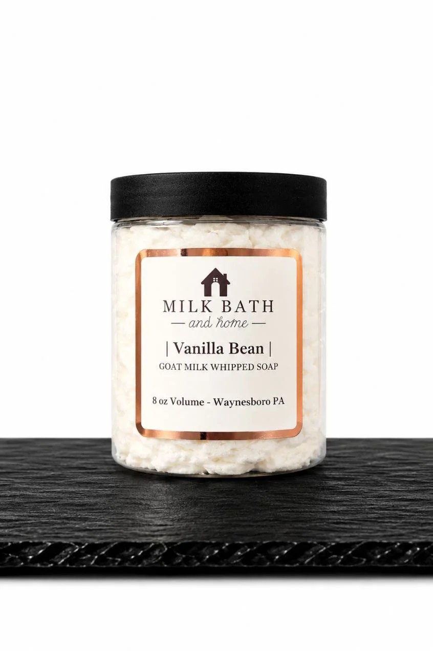 Vanilla Bean Whipped Soap