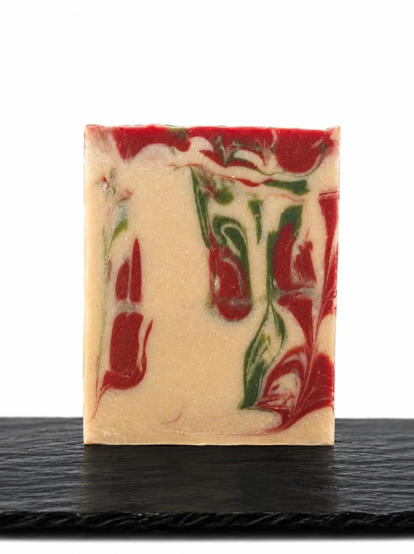 Lingonberry Spice Goat Milk Soap