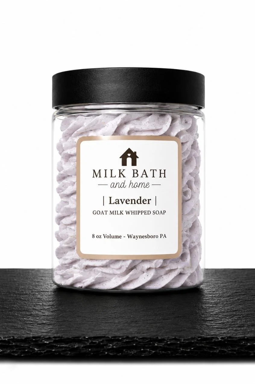 Lavender Whipped Soap